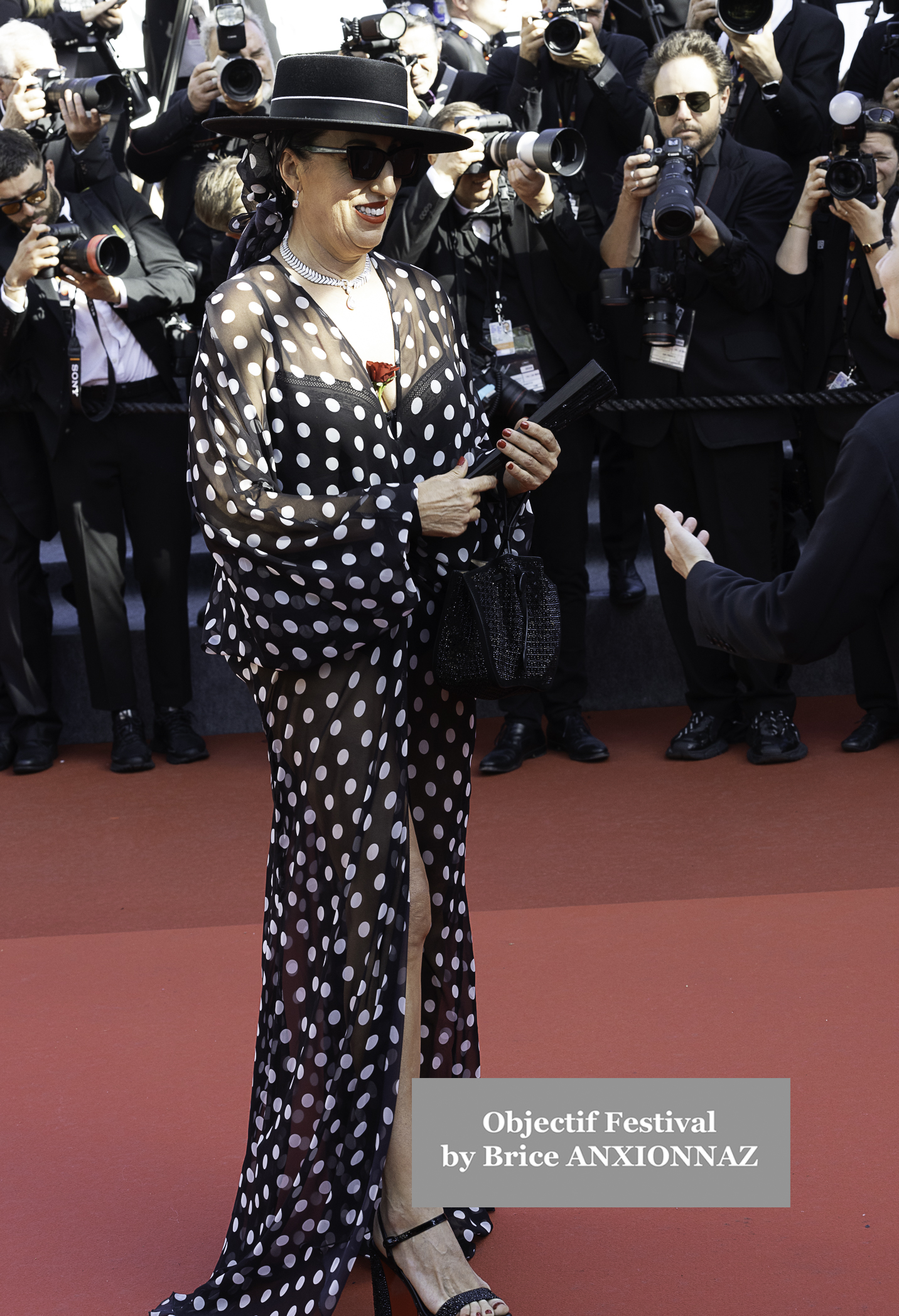 — france cannes cinema cannes international film festival 77th cannes international film festival 18 05 2024 emilia perez rosy de palma